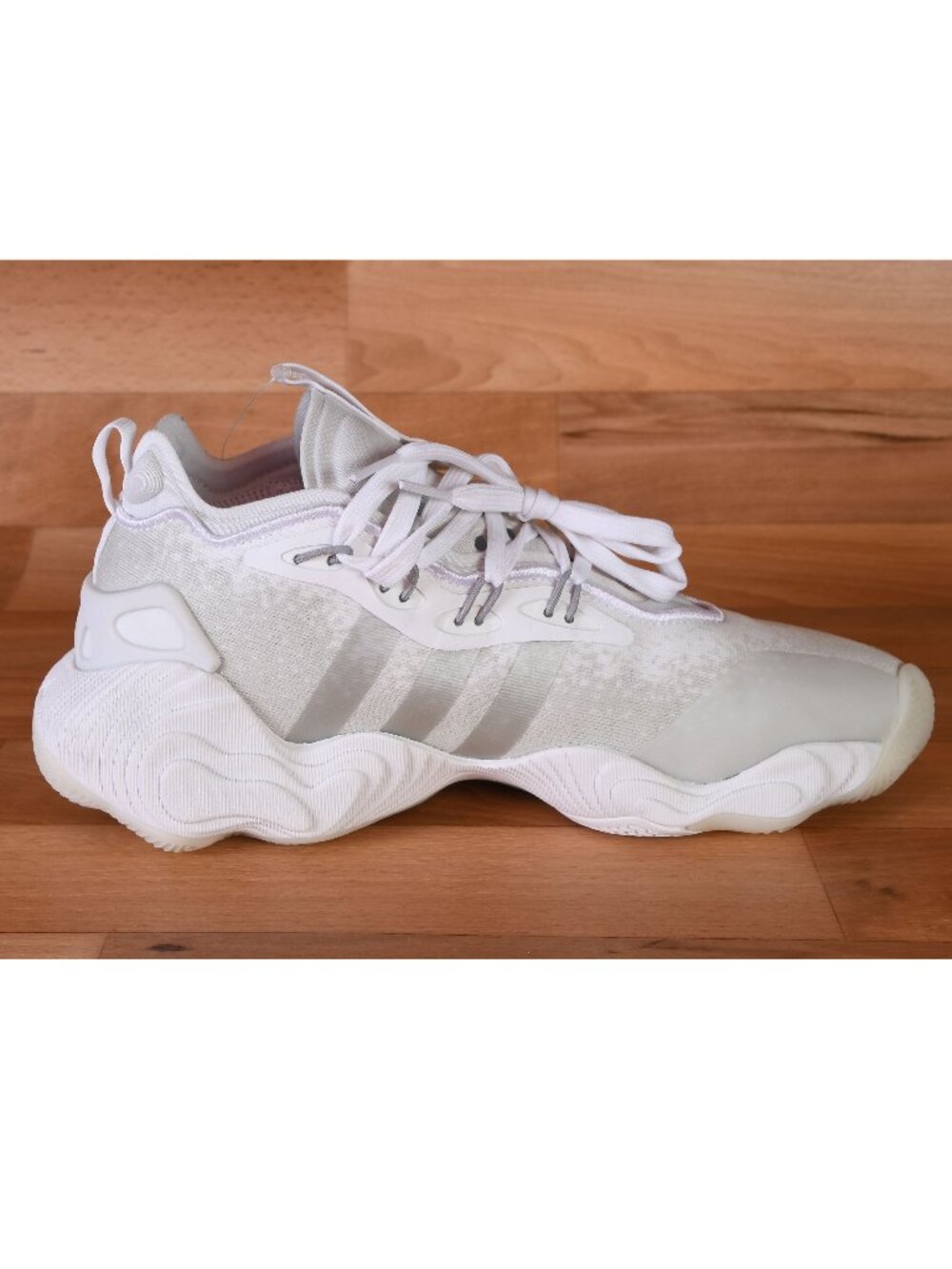 Adidas Trae Young 3 Men's Size 9.5 - White Basketball Shoes IF2102